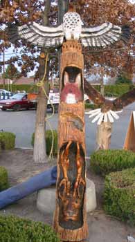 Western Stylized Totem Pole